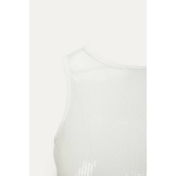 NEW IN THE MOOD FOR LOVE corentin top in white - Picture 6 of 6